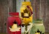 DIY Autumn Candle Jars