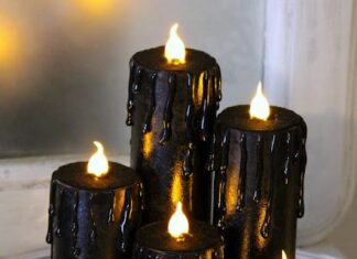 31 Days of Halloween - Faux Candles