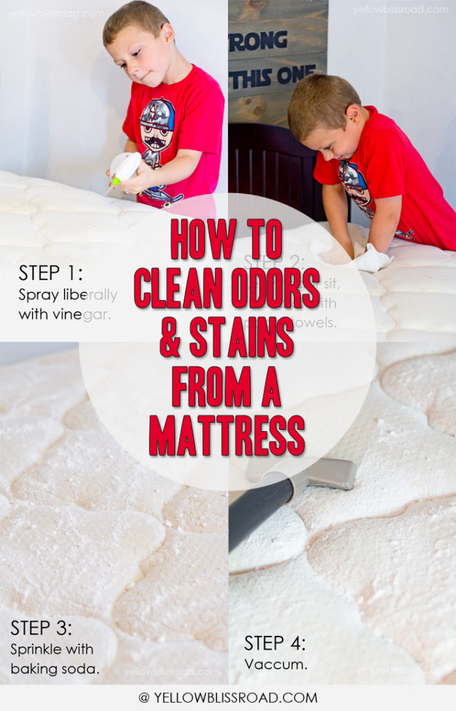 HOW TO CLEAN ODORS AND STAINS FROM YOUR MATTRESS ~ NONDON