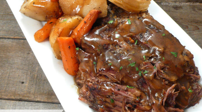 Slow Cooker "Melt in Your Mouth" Pot Roast