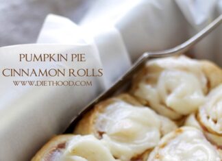 PUMPKIN PIE CINNAMON ROLLS