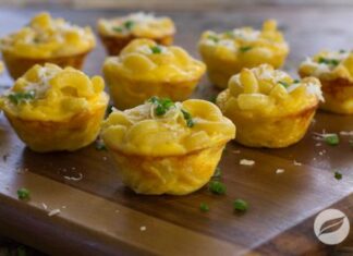 Baked Mac & Cheese Bites Baked Mac & Cheese Bites