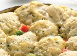 Tasty and Easy Chicken Stew with Dumplings Recipe