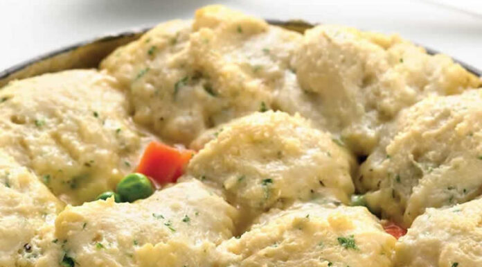 Tasty and Easy Chicken Stew with Dumplings Recipe