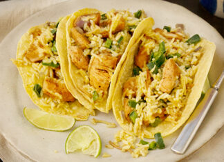 Chili Lime Chicken Tacos