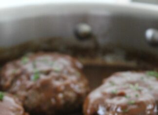 Sizzling Salisbury Steak