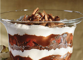 Black Forest Trifle-Diabetic Friendly