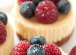 Mini Cheesecakes (grain-free, gluten-free)