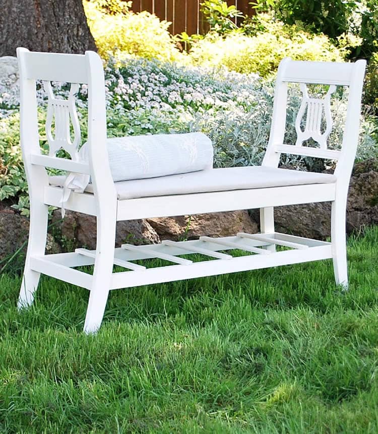 DIY Bench From Old Chairs: How to make