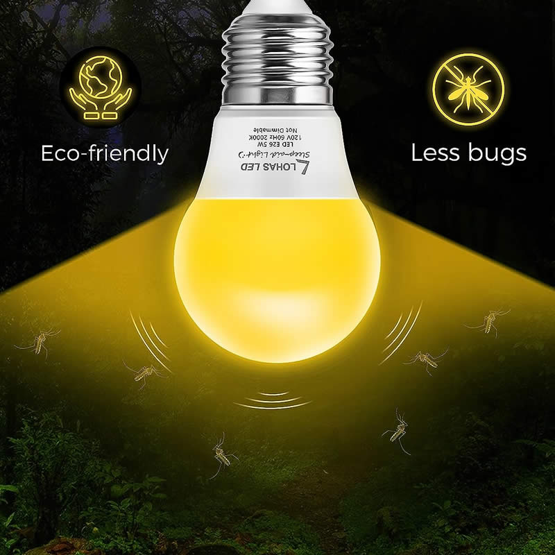 Bug Lights to keep mosquitoes away from yard