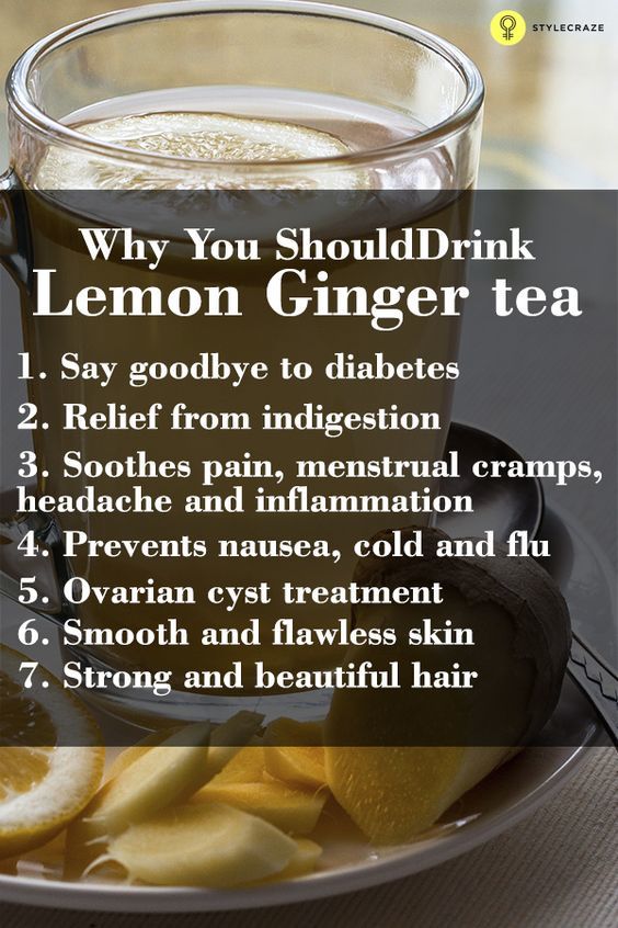 7 Best Benefits Of Lemon Ginger Tea ~ NONDON