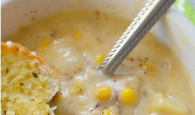 Chicken And Corn Chowder Soup