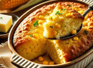 Sweet Corn Spoon bread Recipe