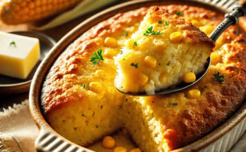 Sweet Corn Spoon bread Recipe