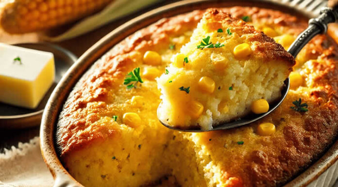 Sweet Corn Spoon bread Recipe