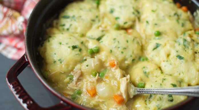 TURKEY AND DUMPLINGS