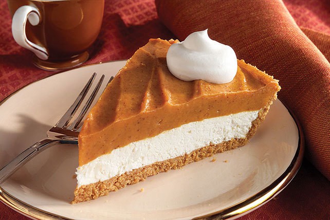 Creamy Two-Layer Pumpkin Pie