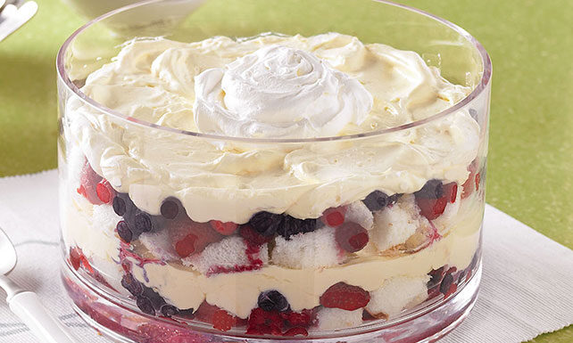 Creamy Layered Fruit Dessert