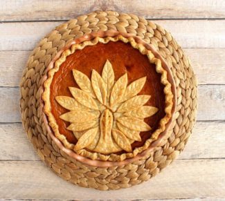 Adorable Turkey Crust Pumpkin Pie