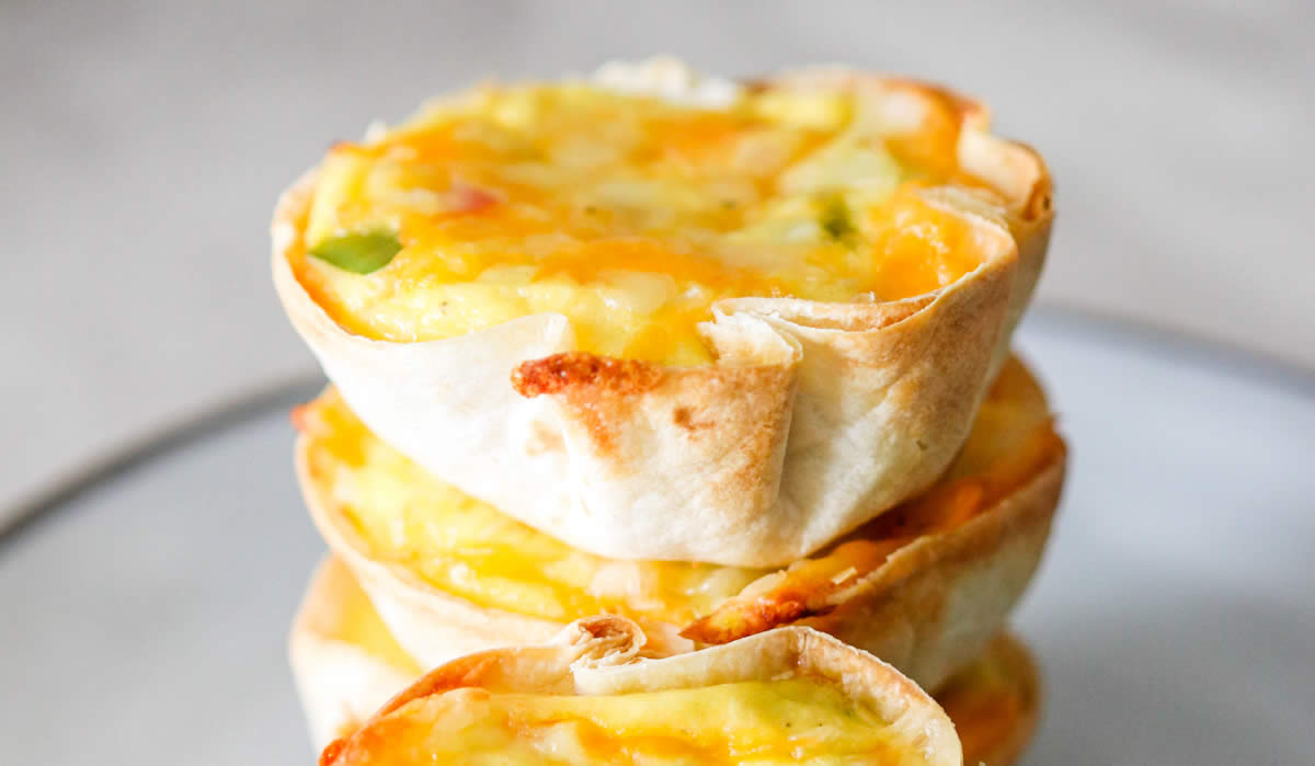 tortilla with egg and cheese