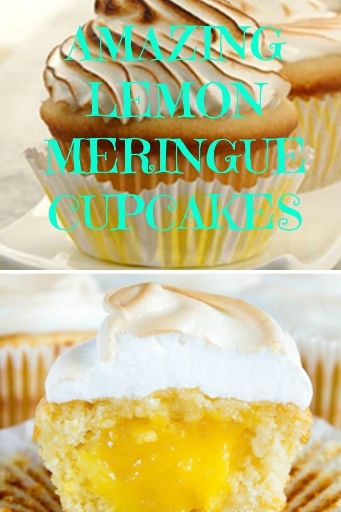 AMAZING LEMON MERINGUE CUPCAKES ~ NONDON