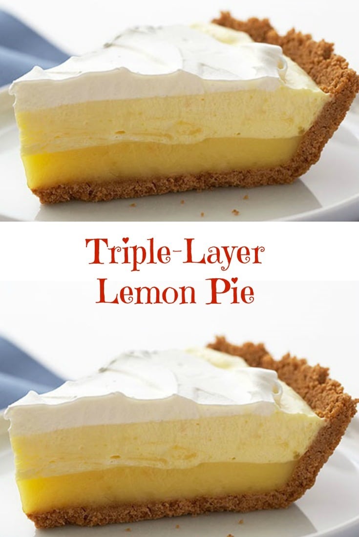 TripleLayer Lemon Pie No Bake NONDON