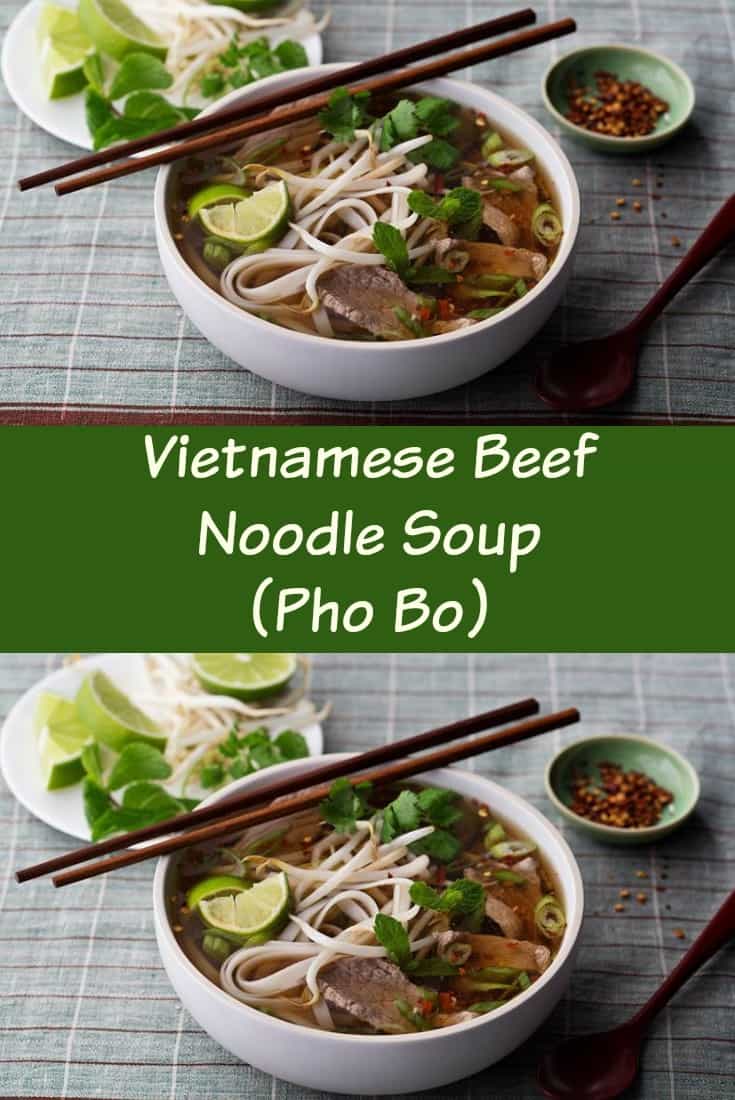 Vietnamese Beef Noodle Soup (Pho Bo) ~ NONDON