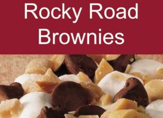Easy Rocky Road Brownie Dessert Recipe