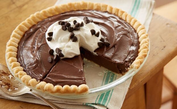 Hershey's Chocolate Pie Recipe (Dessert)