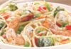 Seafood Shrimp Pasta Primavera Recipe