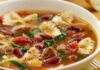 ITALIAN STYLE SOUP WITH TURKEY SAUSAGE