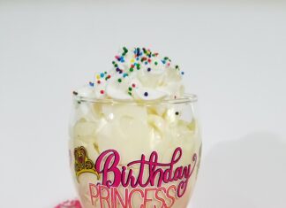 Happy Birthday Princess Pudding Shots