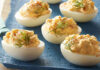 Deviled eggs are a party-favorite and a go-to appetizer recipe for any host. If you’re looking for an easy appetizer that doubles as a crowd-favorite, these classic deviled eggs are a must-try. Top with different combinations to treat your guests to an unexpected appetizer and a whole new take on the deviled egg.