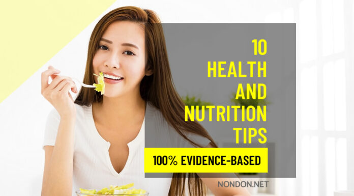 10 Health and Nutrition Tips That Are Actually Evidence-Based