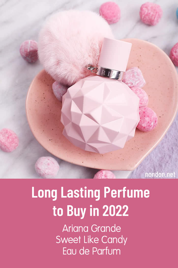 Top 10 Long Lasting Perfumes to Buy-Ariana Grande Sweet Like Candy Eau de Parfum