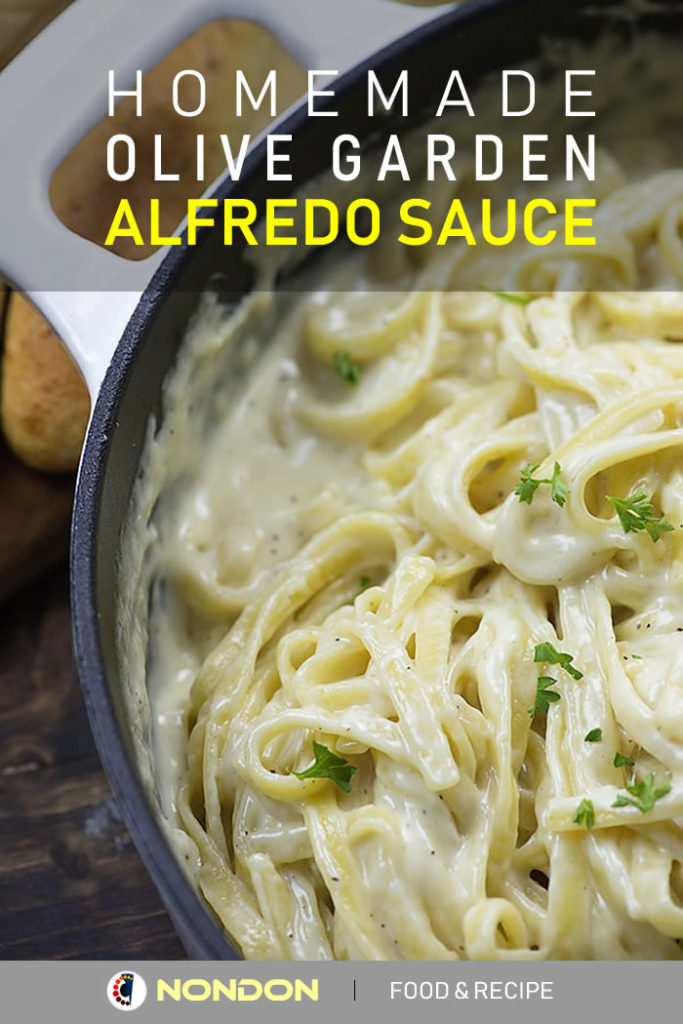 Homemade Olive Garden Alfredo Sauce Recipe ~ Nondon