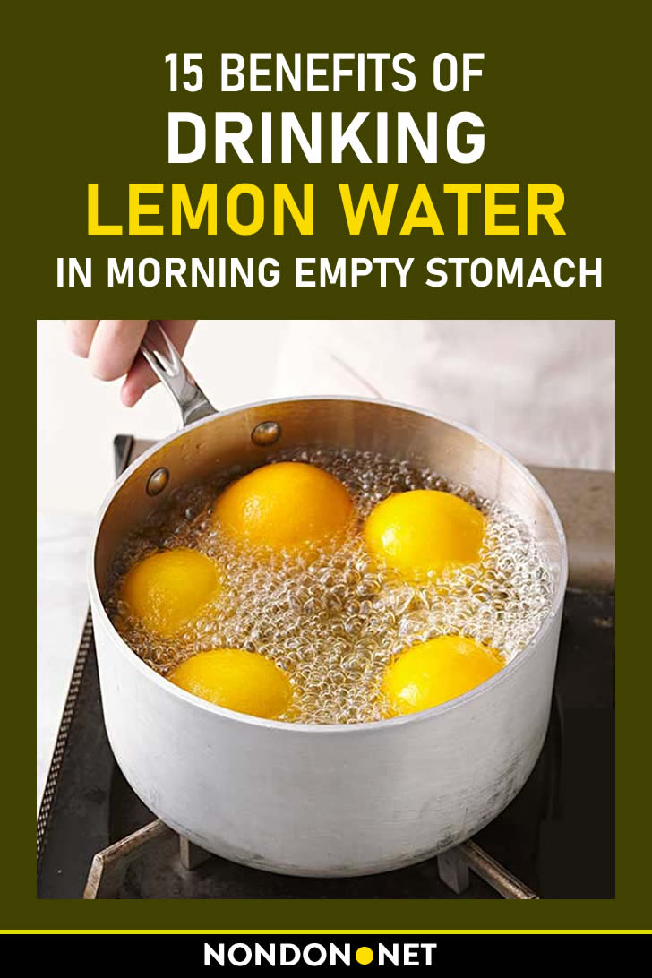 15 Benefits of Drinking Lemon Water in Morning Empty Stomach #LemonWater #Lemon #lemonjuice #vitaminC #lemonliquid #warmwater #BenefitsofDrinking