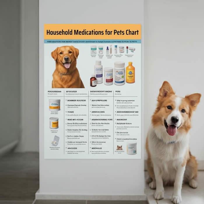 More Household Medications For Pets Chart