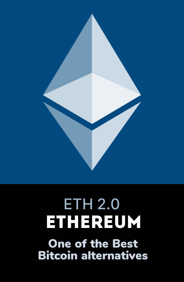Ethereum- One of the best Bitcoin alternatives #Cryptocurrencies #Crypto #Bitcoin #Ripple #XRP #Dash #Zcash #ZEC #Litecoin #LTC #Ethereum #ETH #investopedia #coinmarketcap
