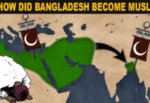 How did Bangladesh become Muslim?