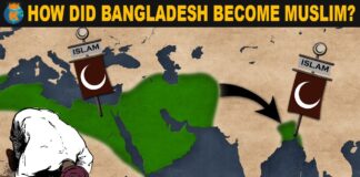How did Bangladesh become Muslim?