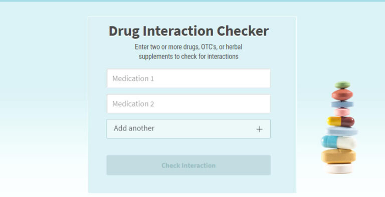 Multidrug Interaction Checker: 5 Useful Online Tools