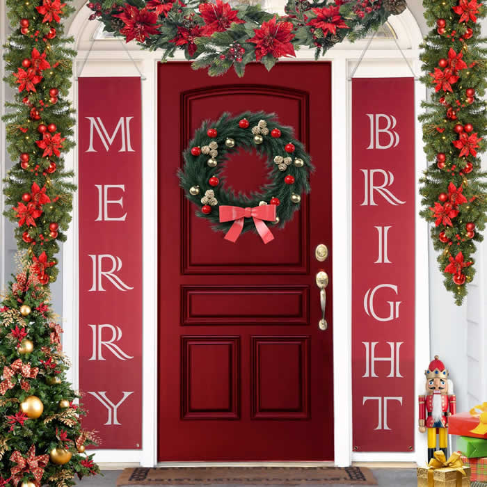 Christmas Porch Decorating Ideas - For a Vibrant Holiday Welcome