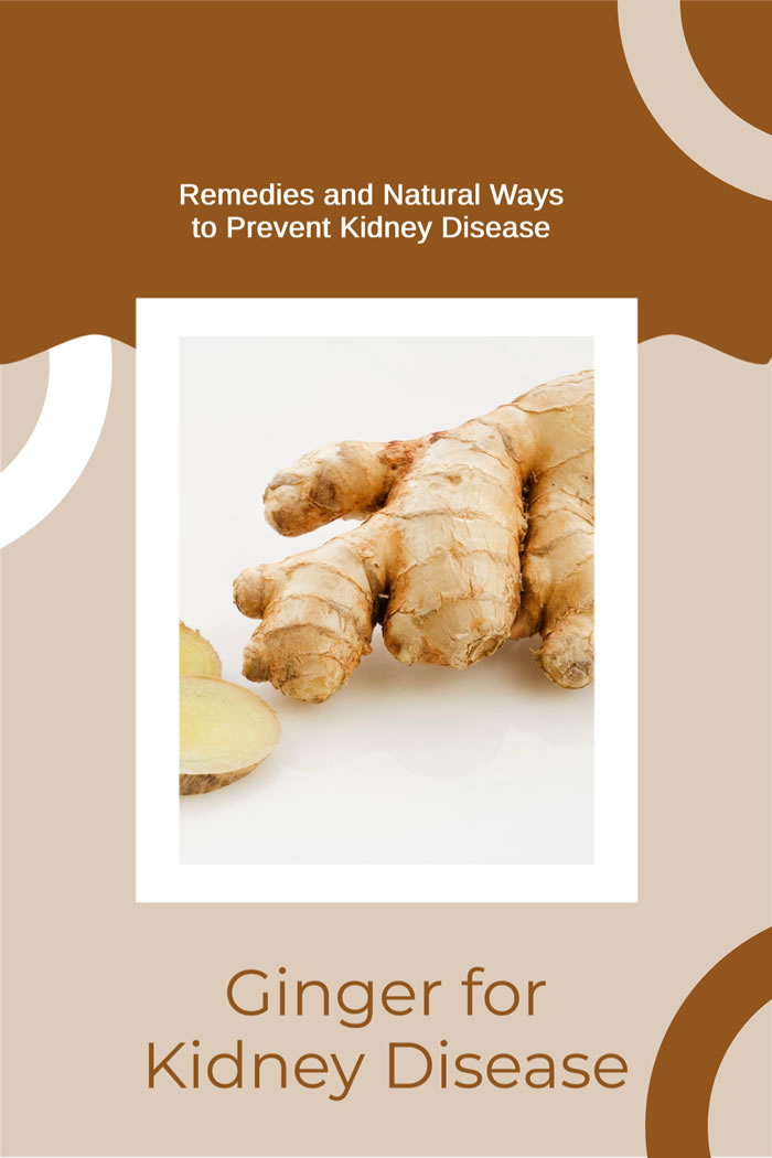 Remedies and Natural Ways to Prevent Kidney Disease - Ginger for Kidney Disease