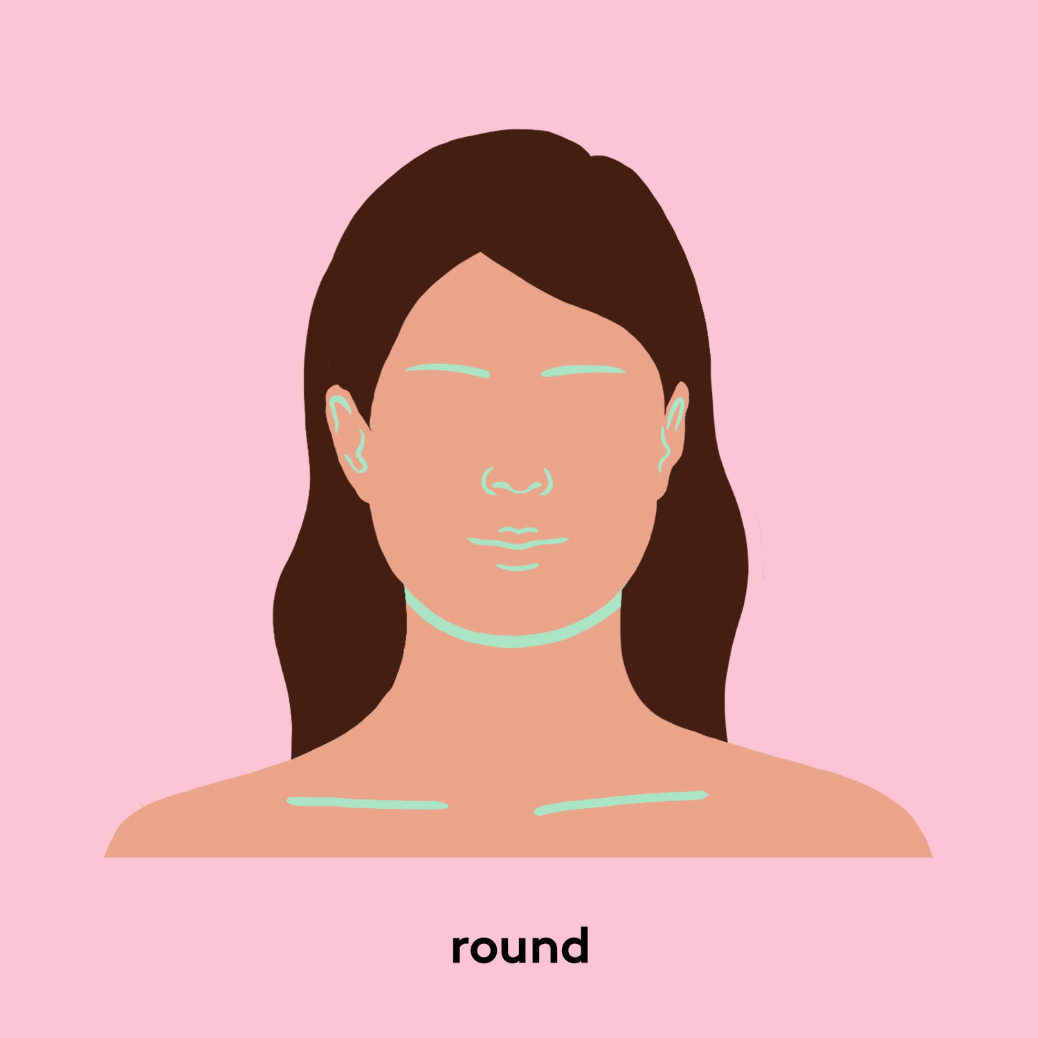Popular face shapes - Blush Placement for Face Shape