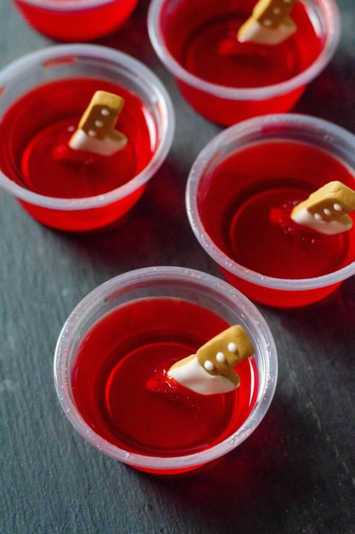 Get jello shots and come in costume! Who wouldn't adore the concept? Oh, and you can also make this Michael Myers Halloween Wreath!